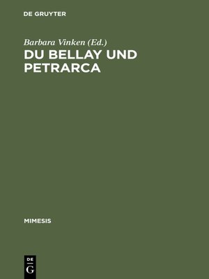 cover image of Du Bellay und Petrarca